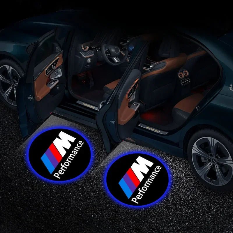 BMW E/F/G‑Series Models LED Door Projector Shadow Lights - DeutschMods