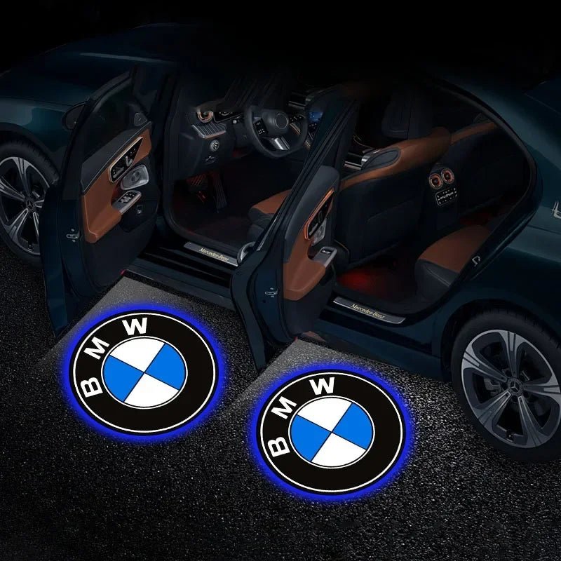 BMW E/F/G‑Series Models LED Door Projector Shadow Lights - DeutschMods