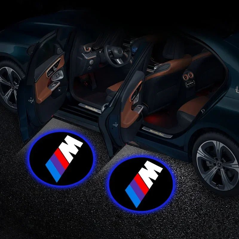 BMW E/F/G‑Series Models LED Door Projector Shadow Lights - DeutschMods