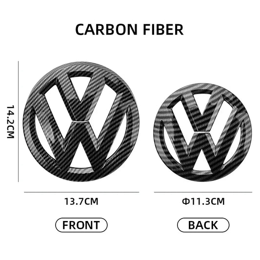 Volkswagen – Front & Rear Logo Badge Sticker