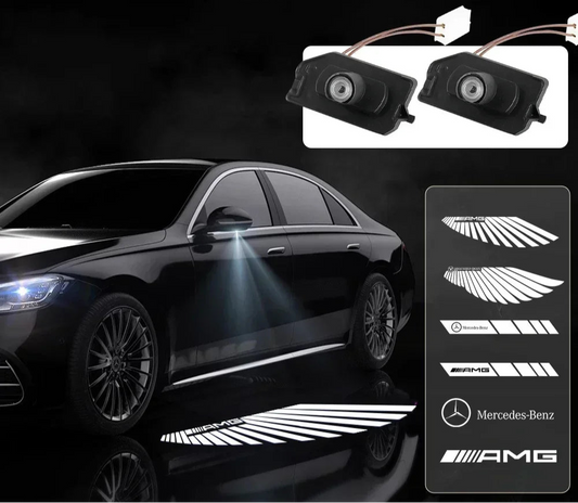 Mercedes Benz – Dynamic Rearview Mirror Carpet Light