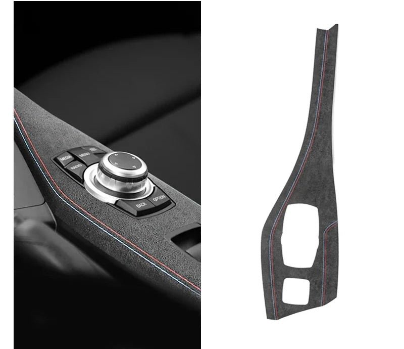 BMW 1/2 F - Series Alcantara Console Trim - DeutschMods