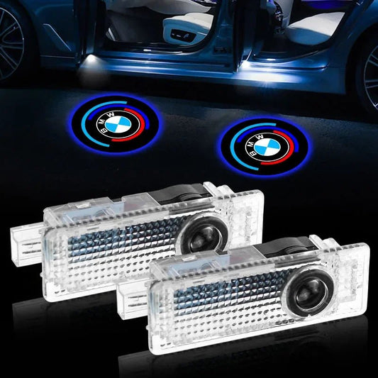 BMW E/F/G‑Series Models LED Door Projector Shadow Lights - DeutschMods