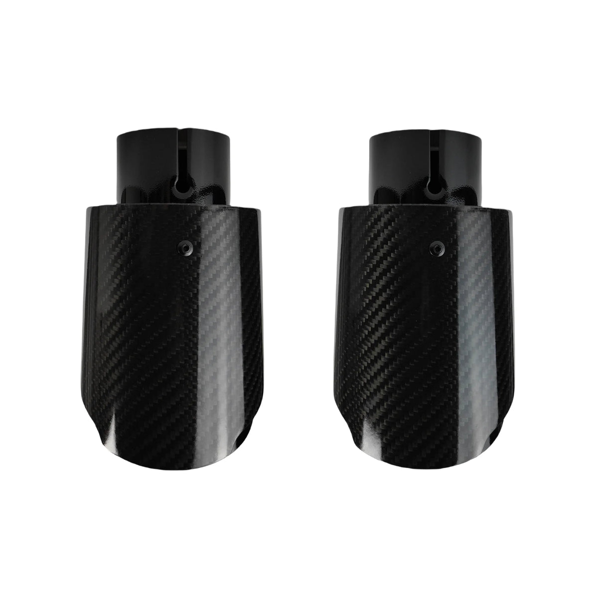 Universal Carbon Fiber Exhaust Muffler Tip - DeutschMods