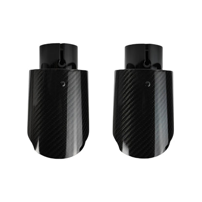 Universal Carbon Fiber Exhaust Muffler Tip - DeutschMods