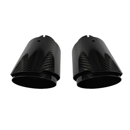 Universal Carbon Fiber Exhaust Muffler Tip - DeutschMods